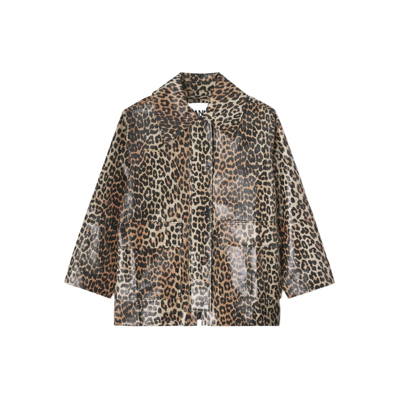 jacket brown leopard print by Selfnex