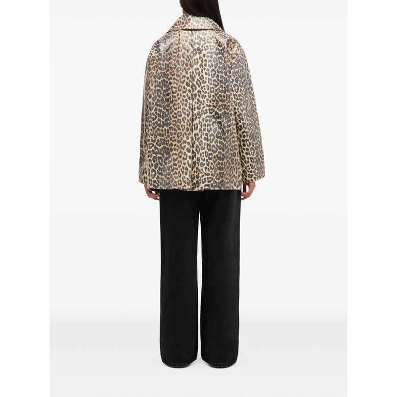jacket brown leopard print by Selfnex