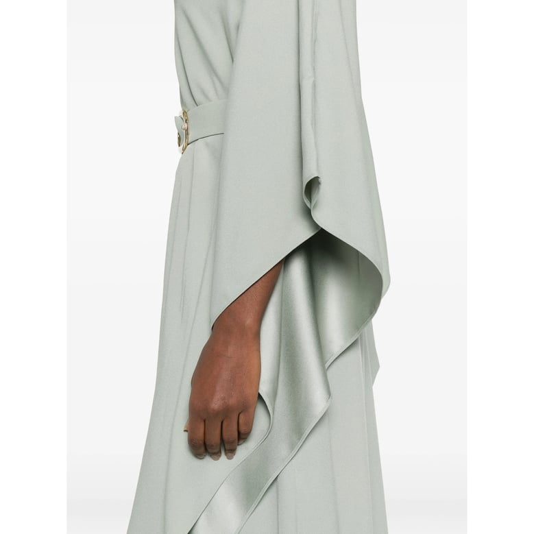 dress with gold-tone buckle by Selfnex