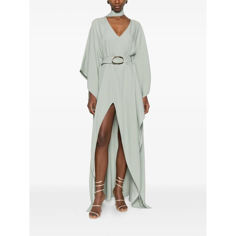 dress with gold-tone buckle by Selfnex