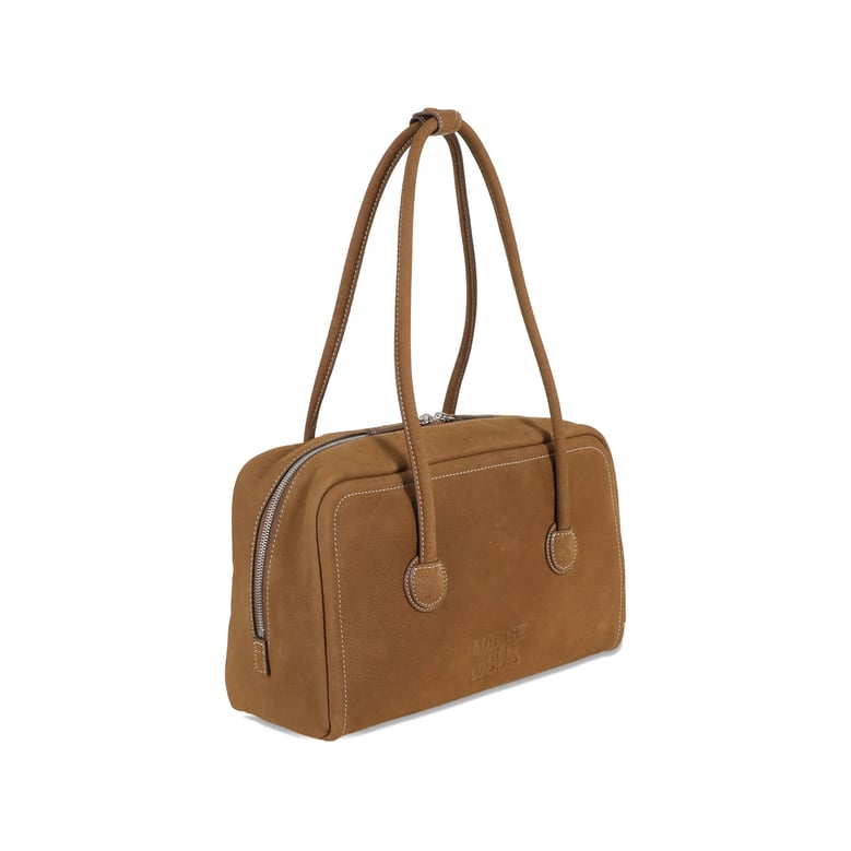 shoulder bag calf suede by Selfnex