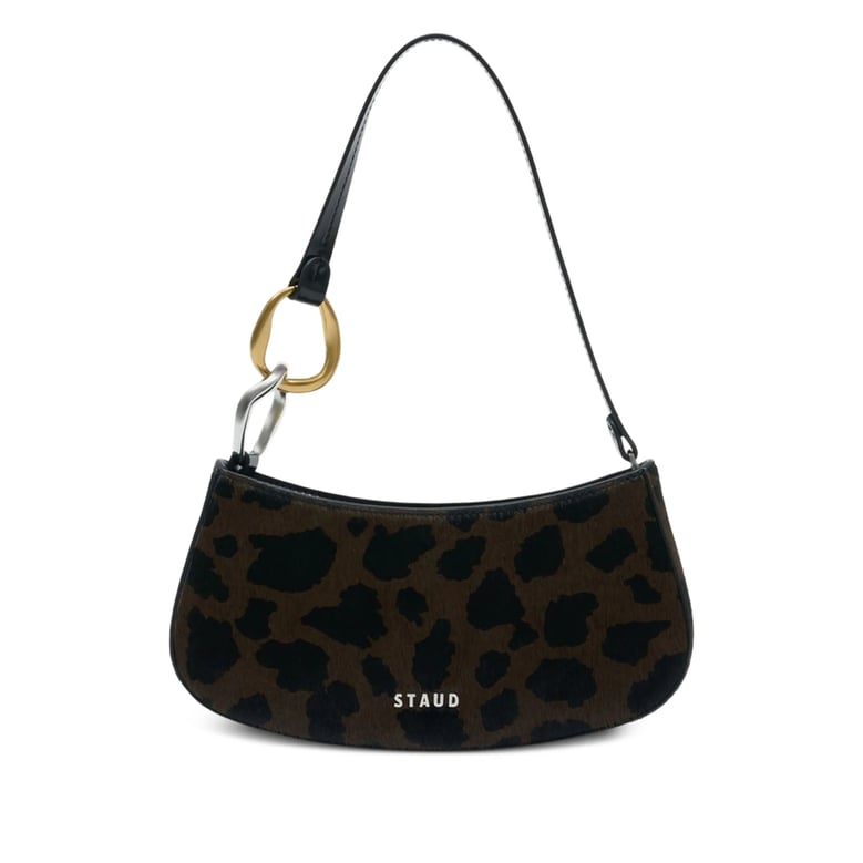 leopard print shoulder bag by Selfnex
