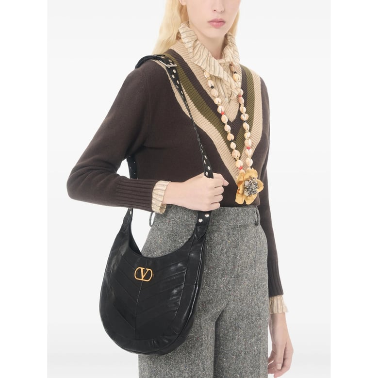 shoulder bag vlogo signature black by Selfnex