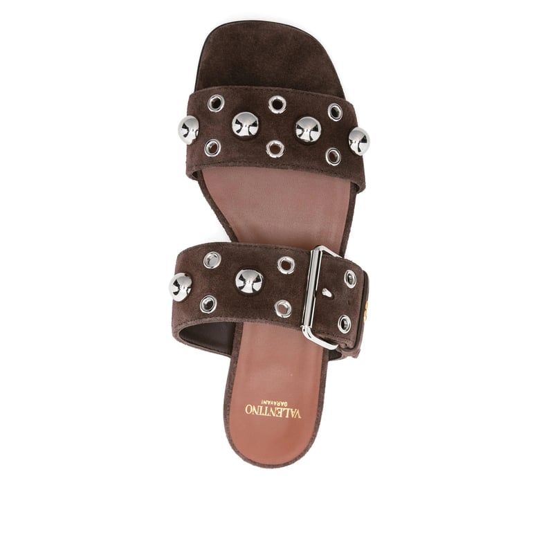 shoes brown suede leather by Selfnex
