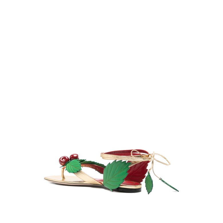 shoes gold/green by Selfnex