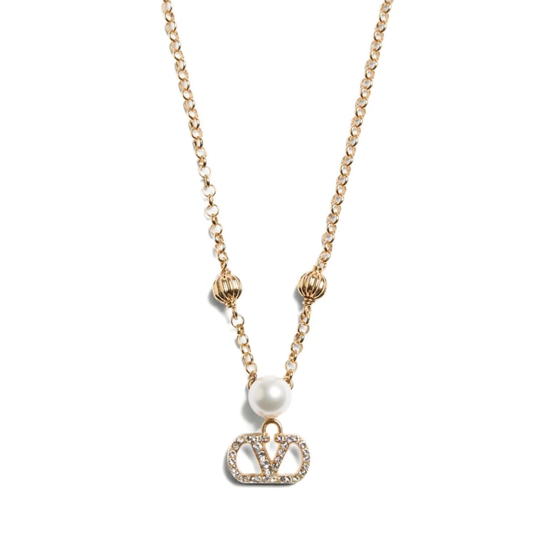 necklace gold/white by Selfnex