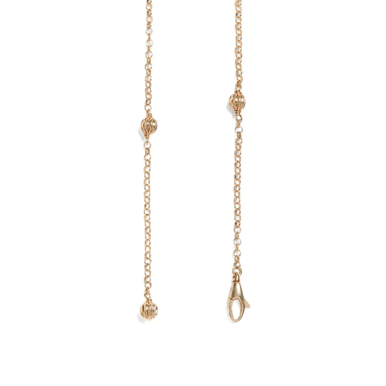 necklace gold/white by Selfnex