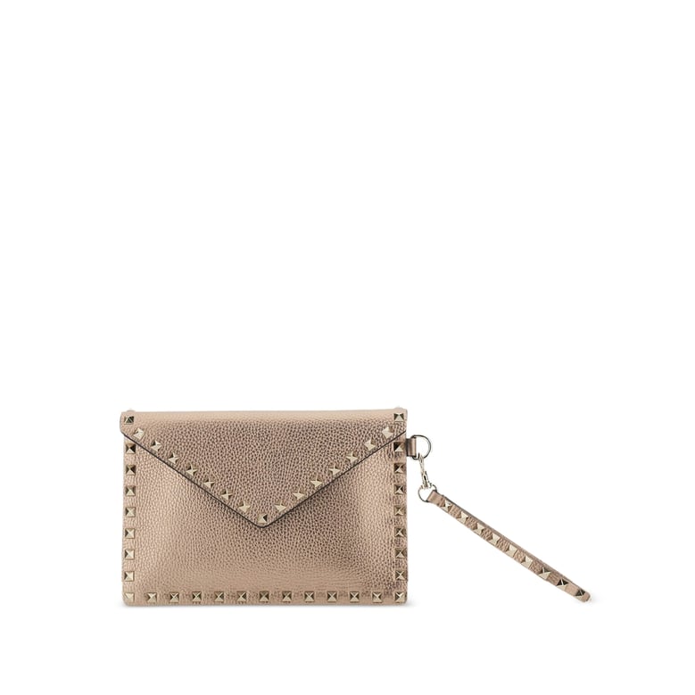 clutch bag pink calfskin by Selfnex