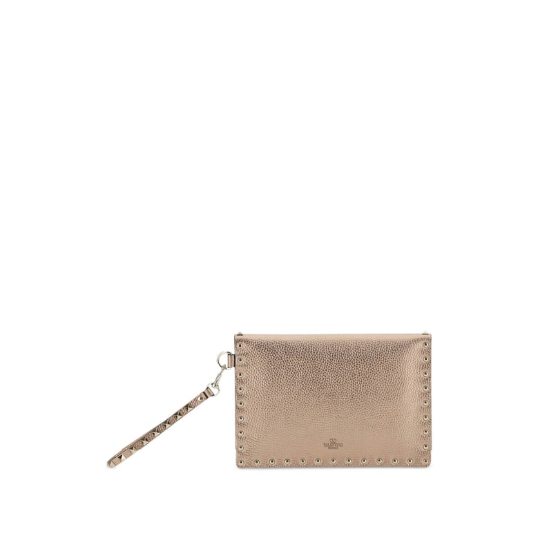 clutch bag pink calfskin by Selfnex