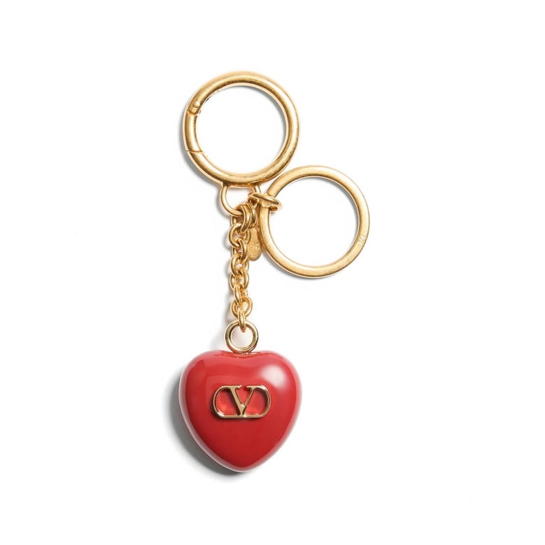 keyring heart gold by Selfnex