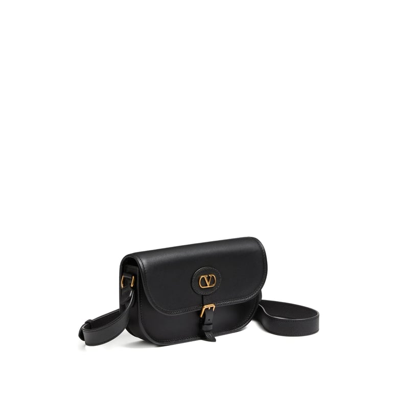 bum bag vlogo signature black calfskin by Selfnex
