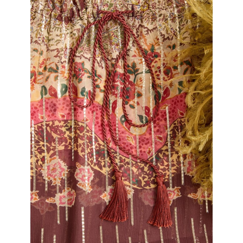 blouse beige/brown by Selfnex
