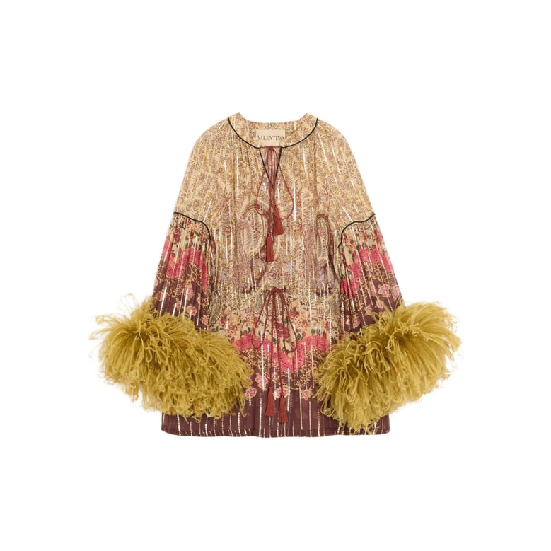 blouse beige/brown by Selfnex