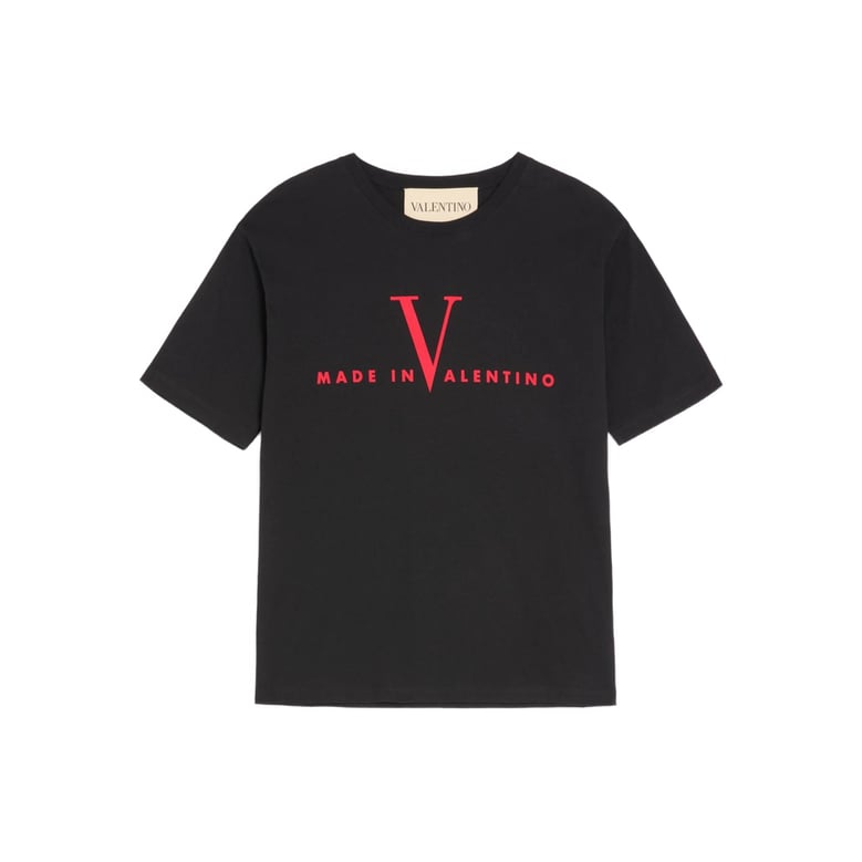 t-shirt black cotton by Selfnex