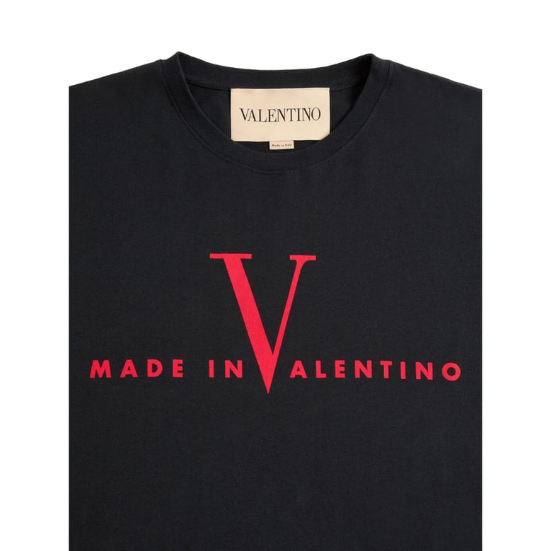 t-shirt black cotton by Selfnex