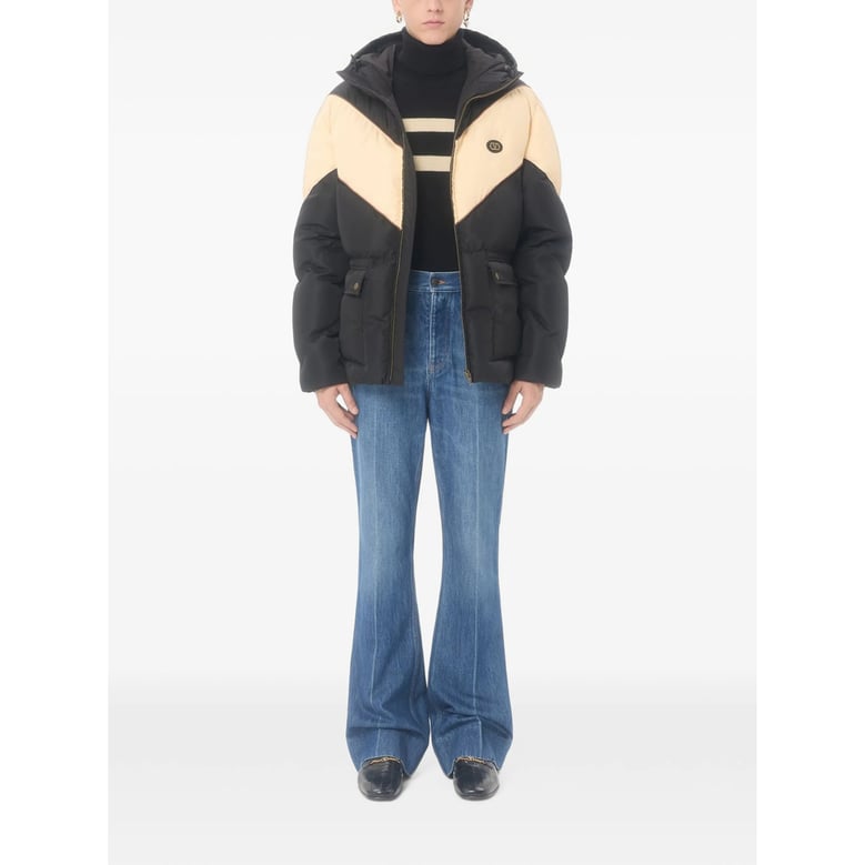 hooded jacket black/neutrals by Selfnex