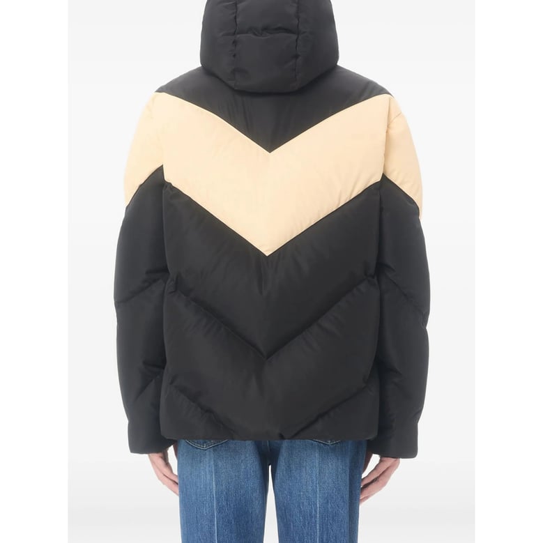 hooded jacket black/neutrals by Selfnex