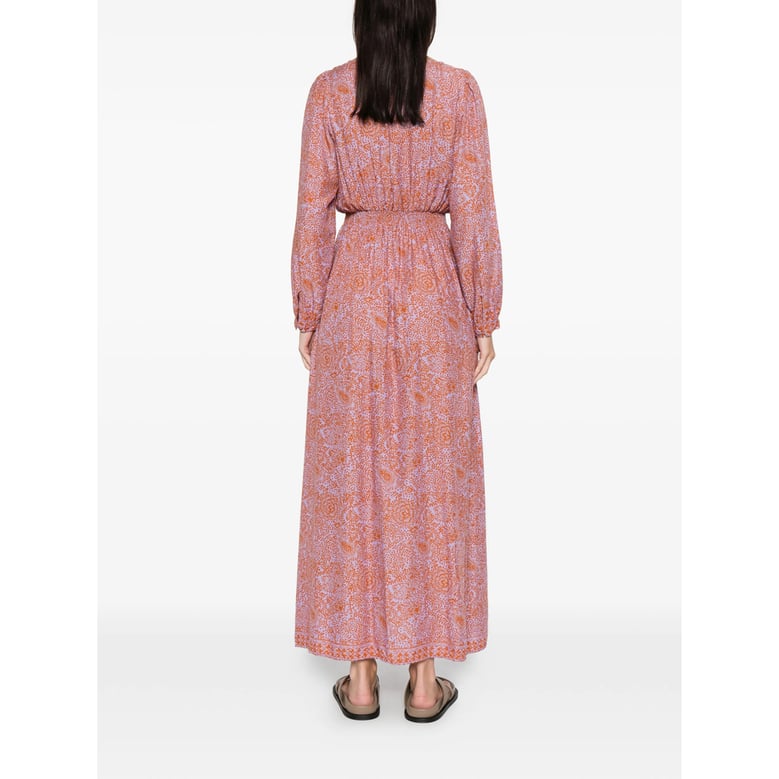 long sleeve floral print dress by Selfnex