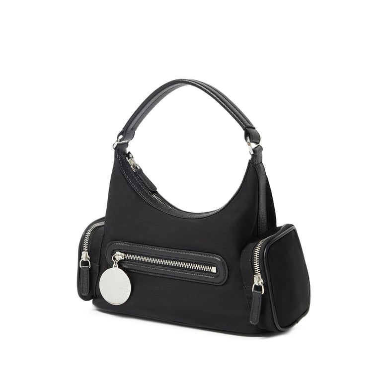 top handle shoulder bag with zip fastening by Selfnex