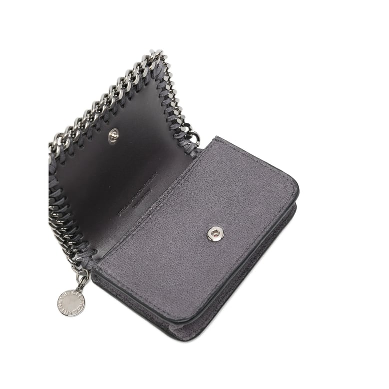 grey chain trim leather goods by Selfnex