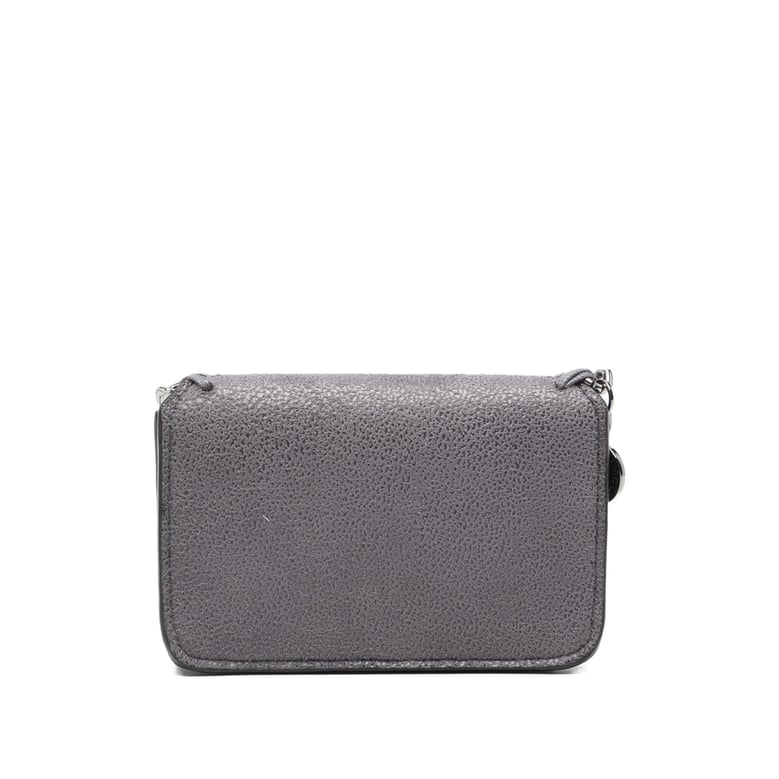 grey chain trim leather goods by Selfnex