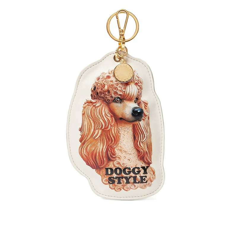 keyring with poodle graphic by Selfnex