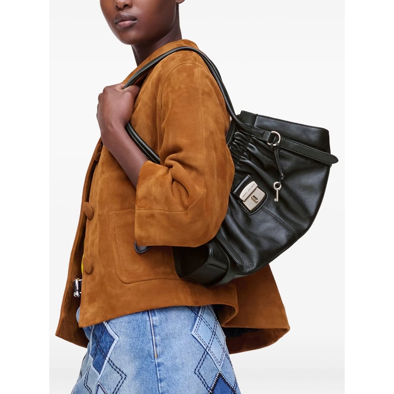 satchel bag nappa leather black by Selfnex