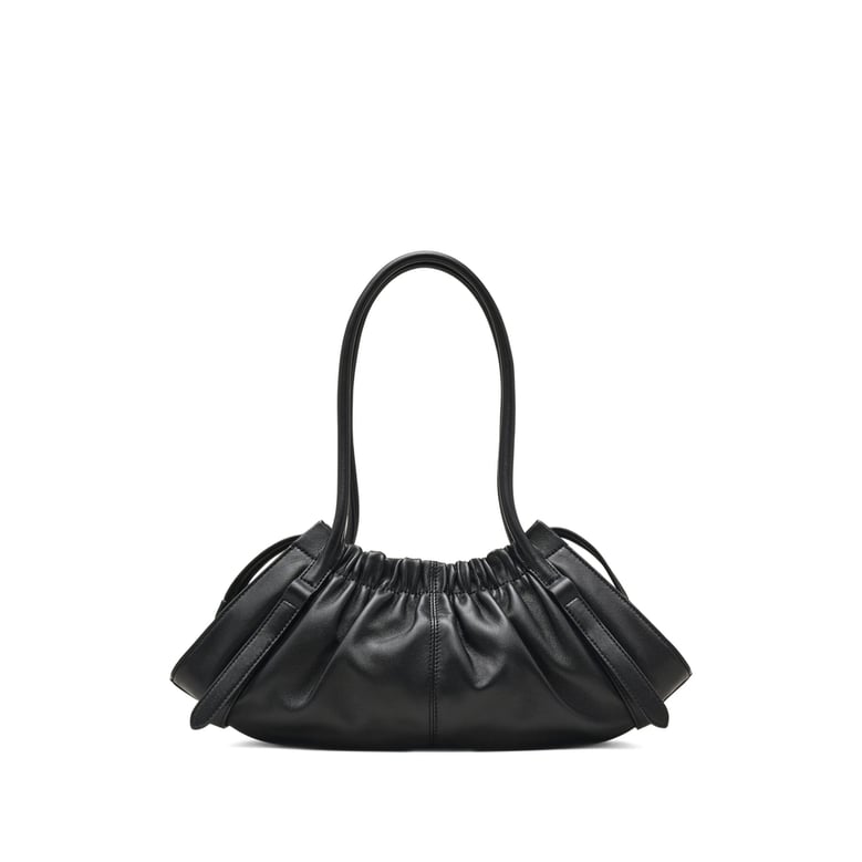 satchel bag nappa leather black by Selfnex