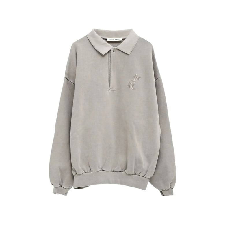 sweatshirt with embroidered logo by Selfnex