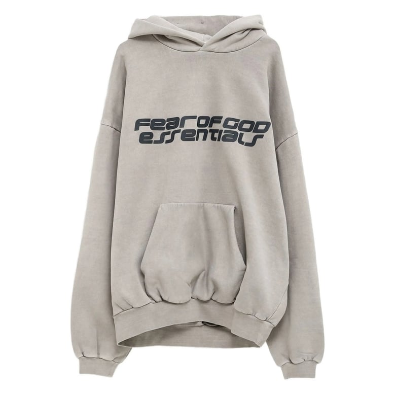 hooded sweatshirt grey by Selfnex