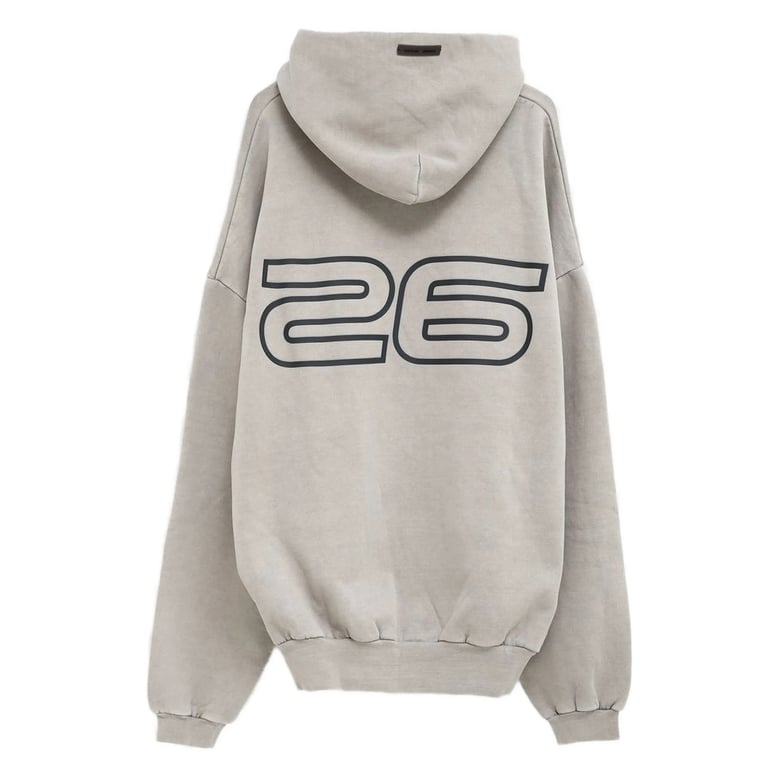 hooded sweatshirt grey by Selfnex