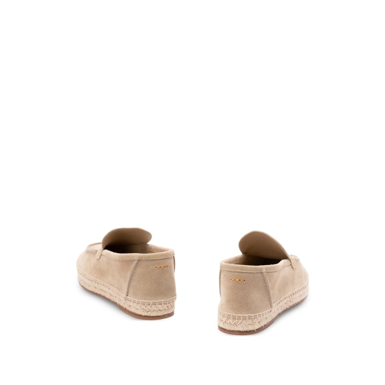 leather espadrilles, neutrals by Selfnex