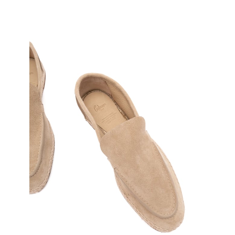leather espadrilles, neutrals by Selfnex
