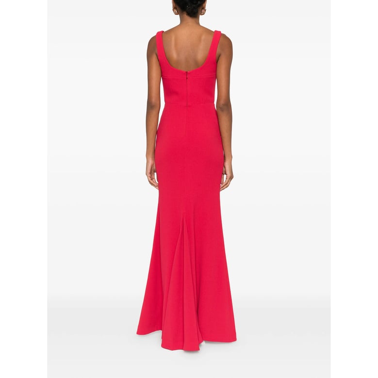 dress with pleated detail and fitted bodice by Selfnex