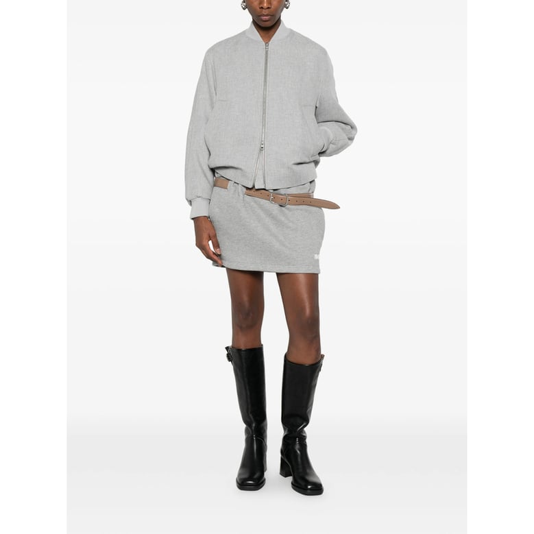 bomber jacket grey by Selfnex