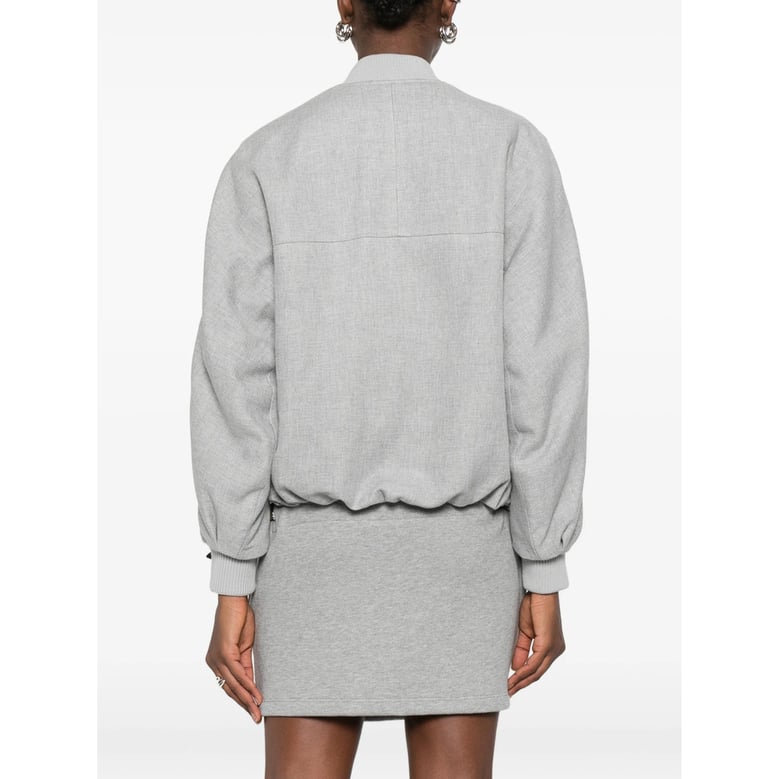 bomber jacket grey by Selfnex