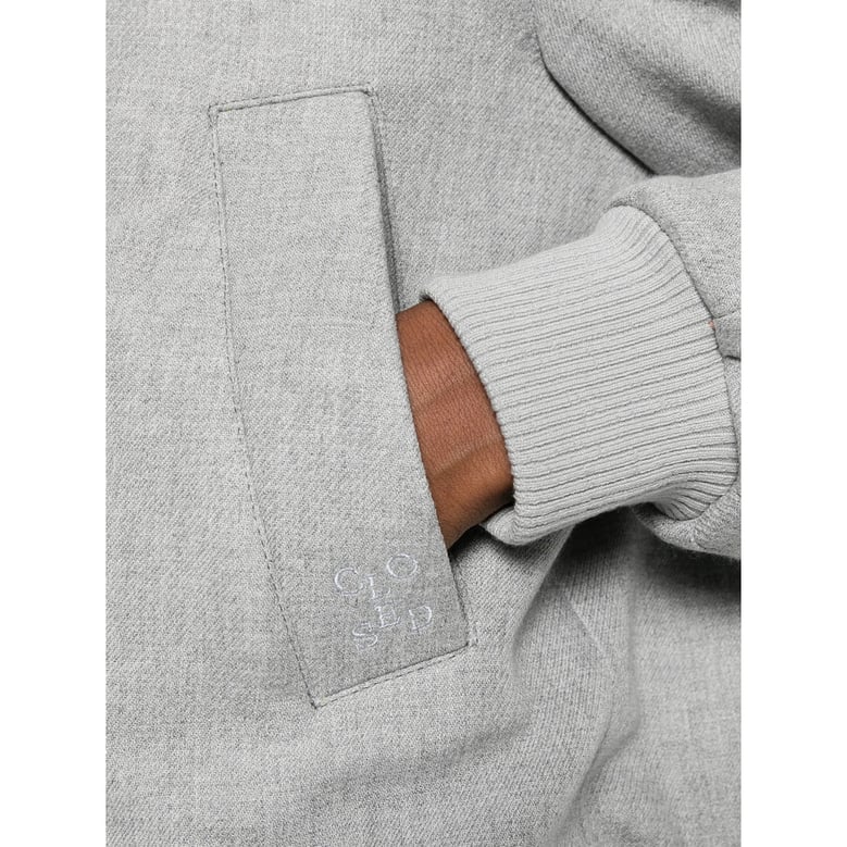 bomber jacket grey by Selfnex
