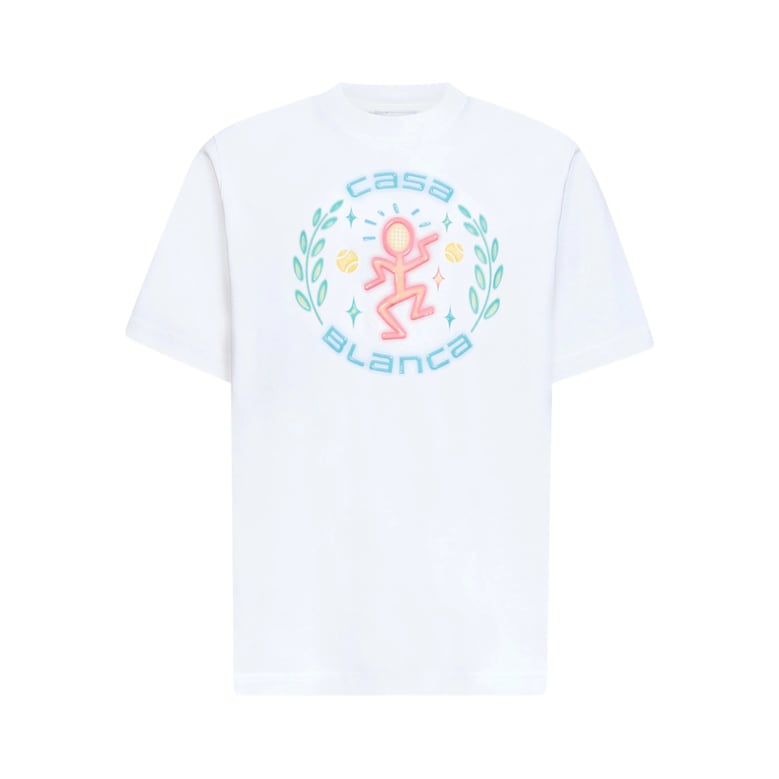 t-shirt dance joy organic cotton white by Selfnex