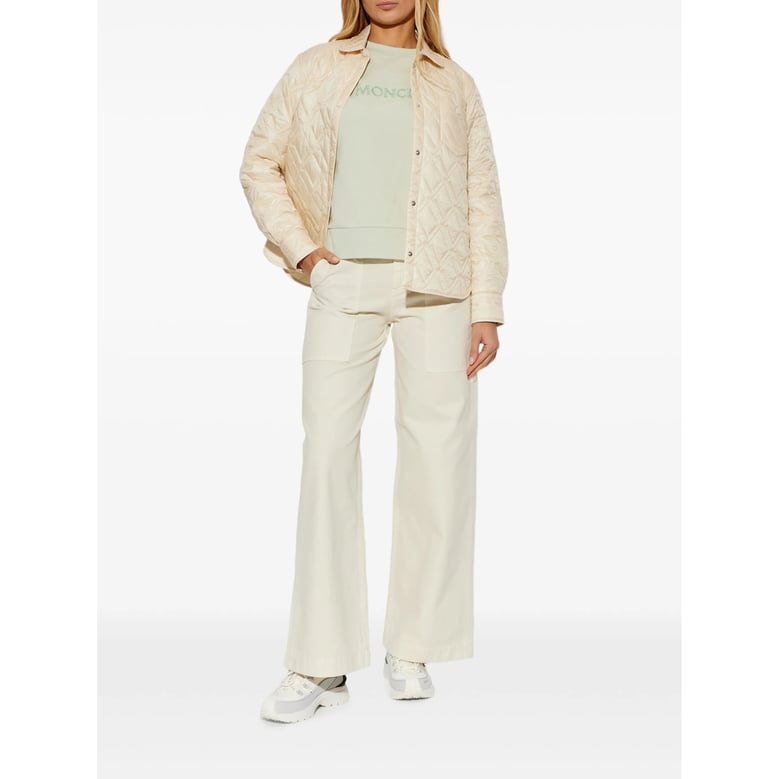 trousers moncler off-white by Selfnex