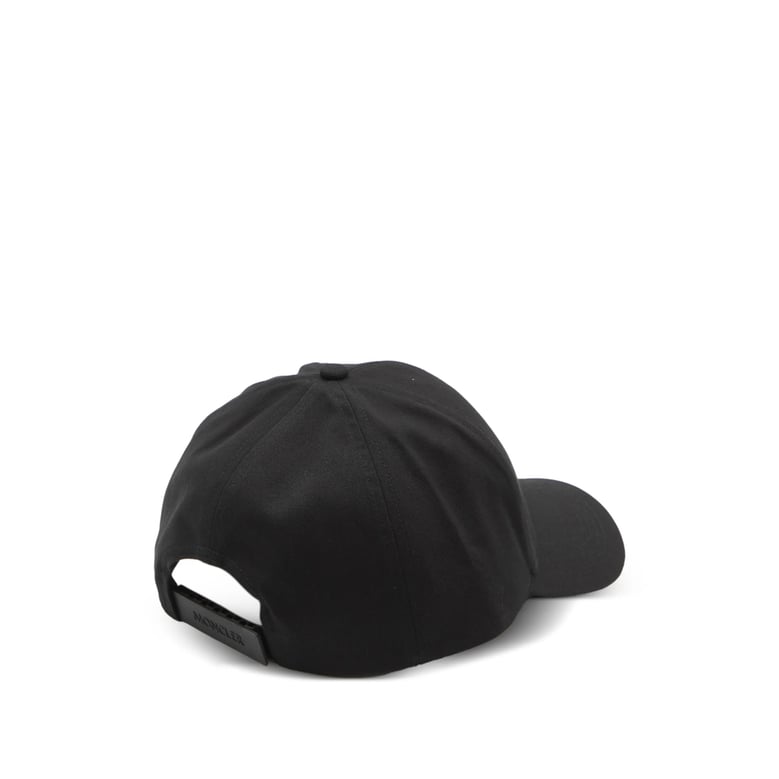 moncler black cotton cap by Selfnex
