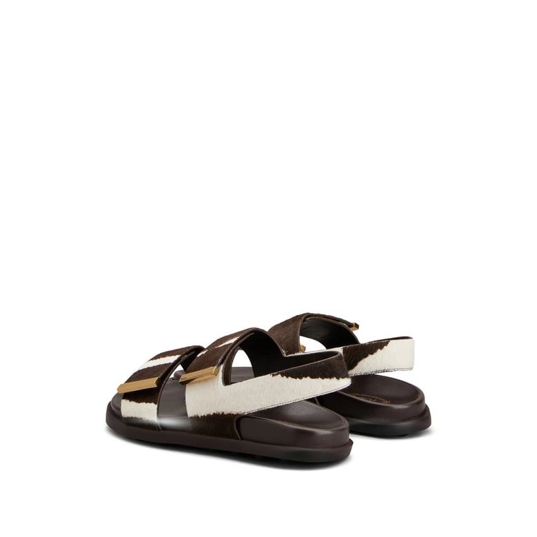 boots brown/white calfskin by Selfnex