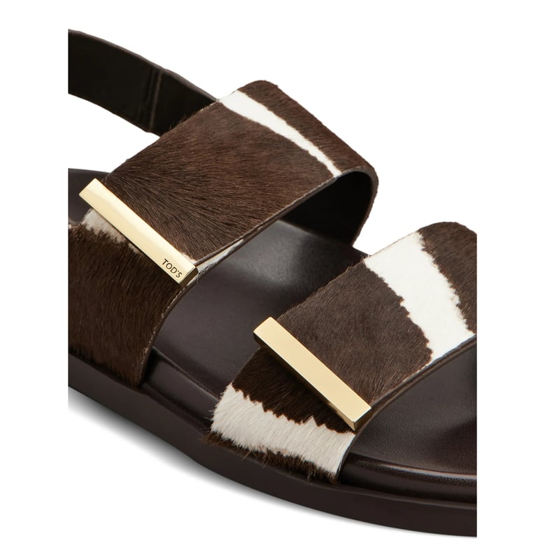 boots brown/white calfskin by Selfnex