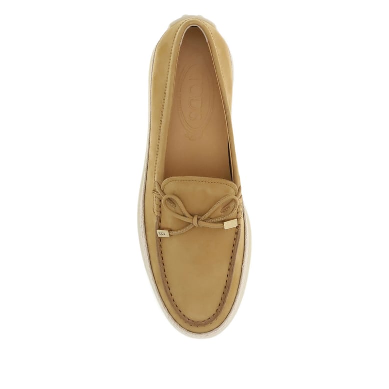 raffia trim bow detail shoes by Selfnex