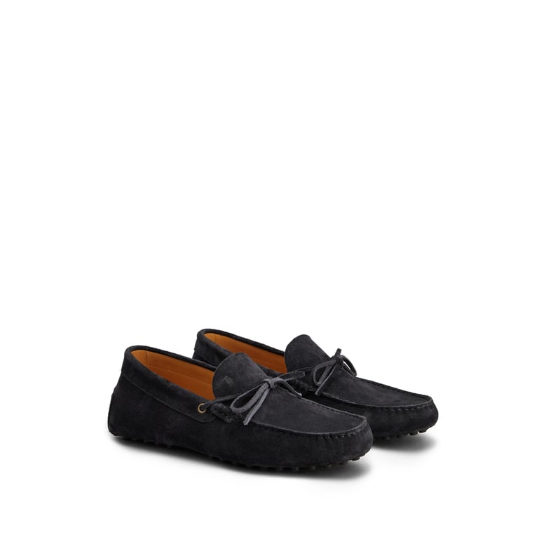 shoe with tie detail and rubber outsole by Selfnex
