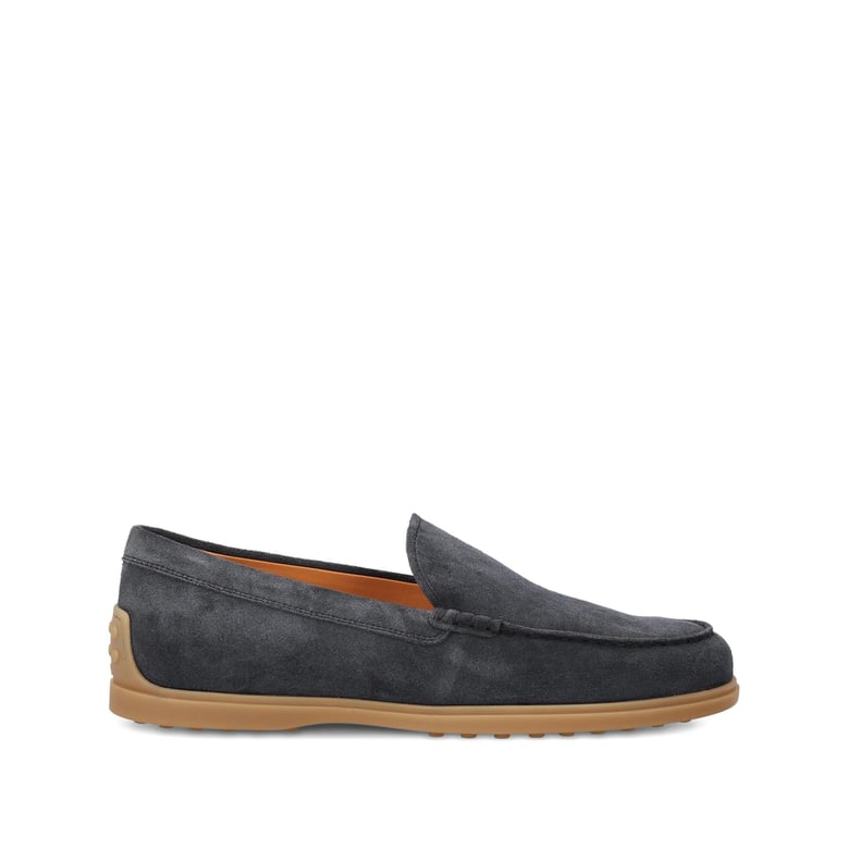blue round toe loafers by Selfnex