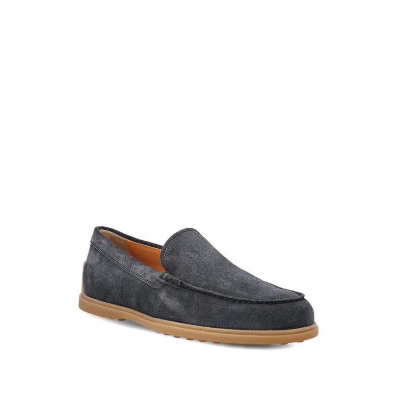 blue round toe loafers by Selfnex