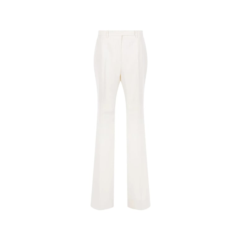 flared trousers neutrals by Selfnex