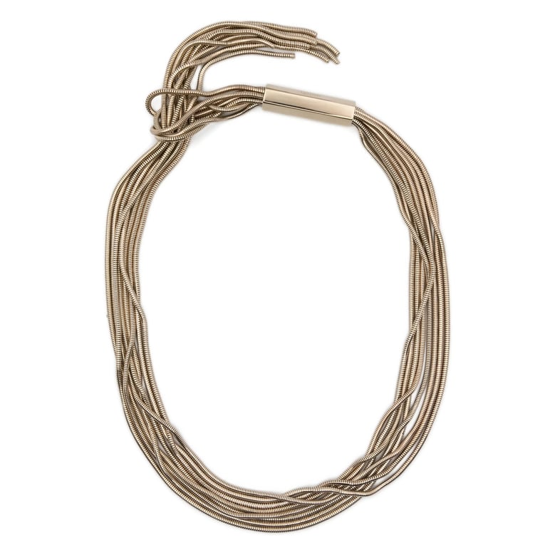 gold-tone multi-strand necklace by Selfnex