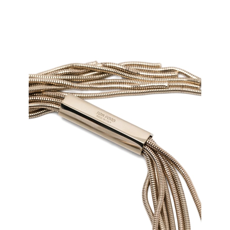 gold-tone multi-strand necklace by Selfnex