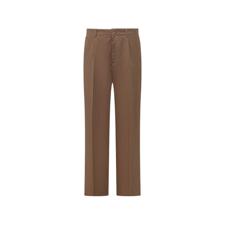 chinos virgin wool brown by Selfnex